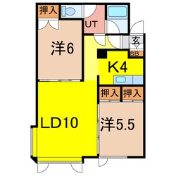 キャメロン1・2の物件間取画像